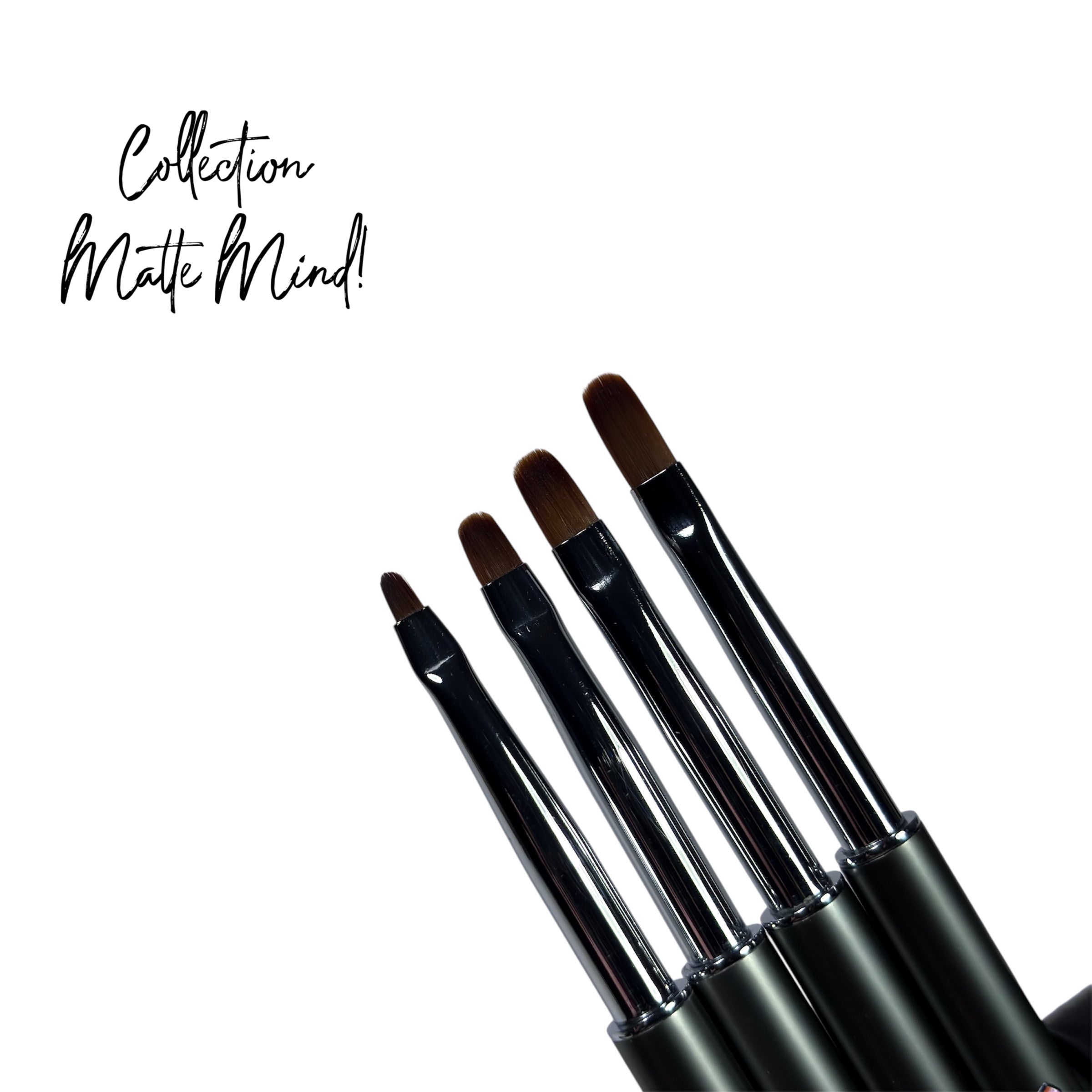 Lot de pinceaux gel Matte Mind!