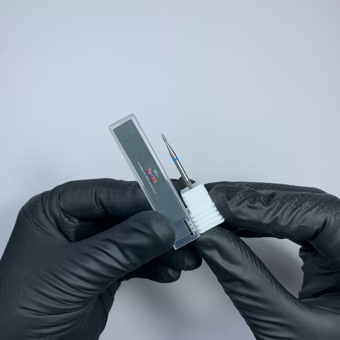 Embout micro flamme bleu