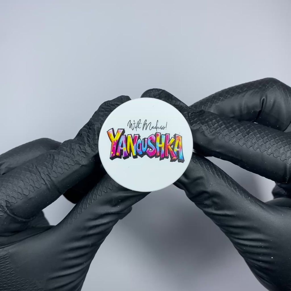 Finger lock white
