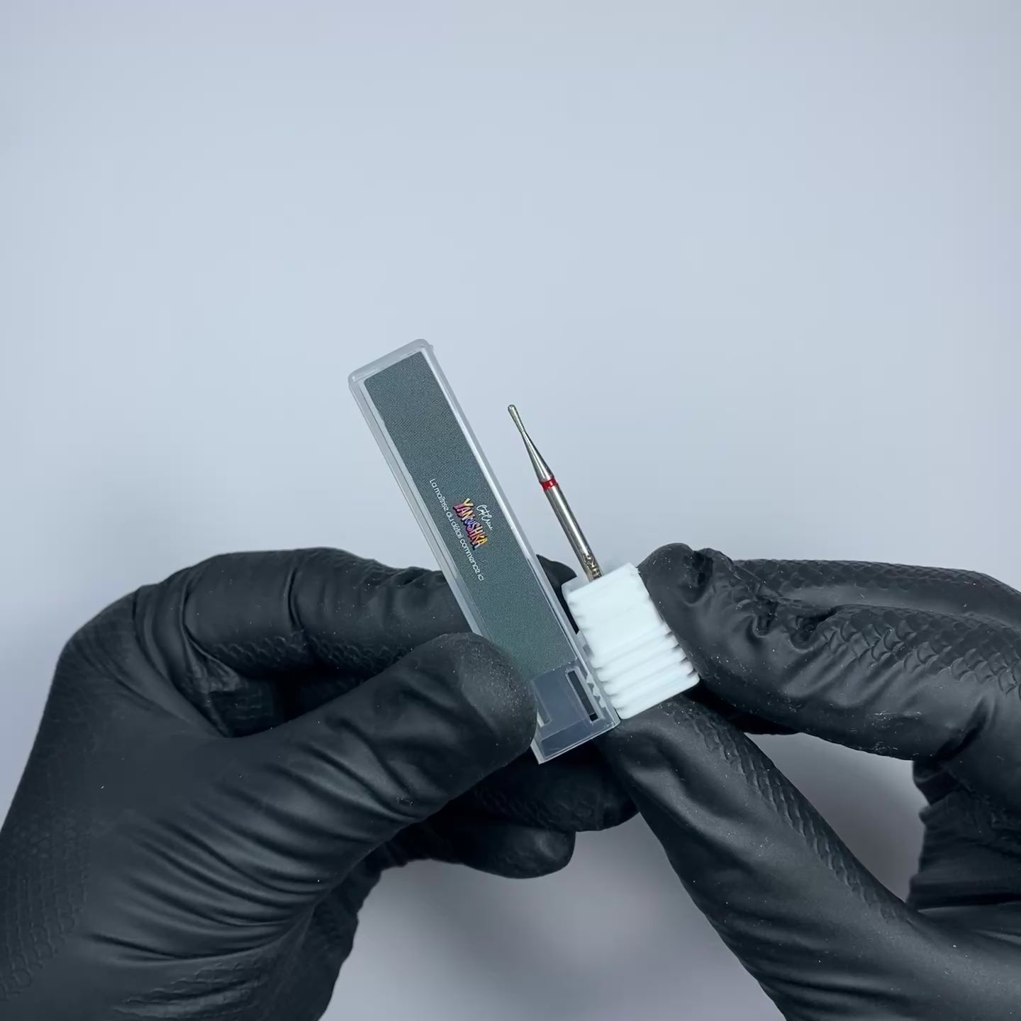 Embout micro poire rouge